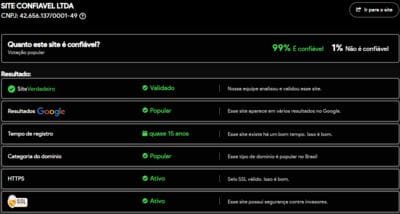 Site verificado e verdadeiro:top88com